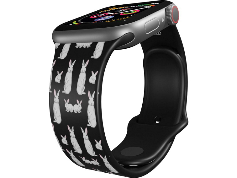 Apple watch řemínek Zajíci kam se podíváš