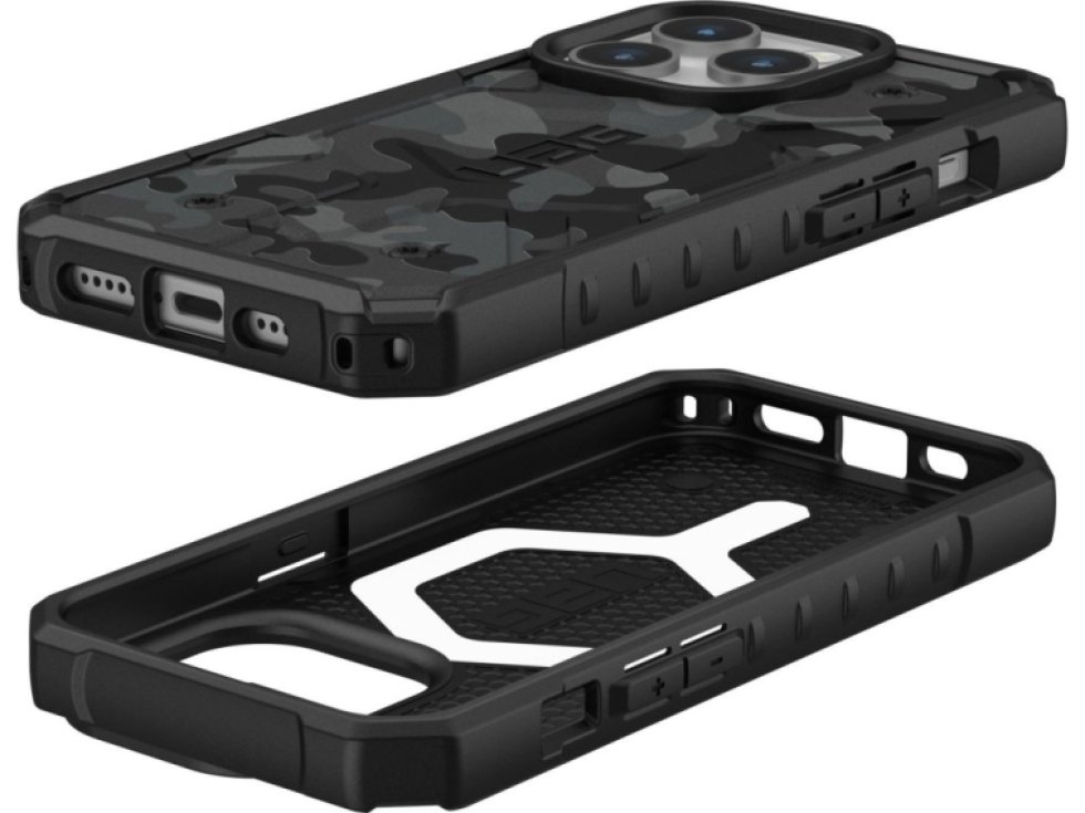 Ochranný kryt na iPhone 15 Pro - UAG, Pathfinder SE MagSafe Midnight Camo