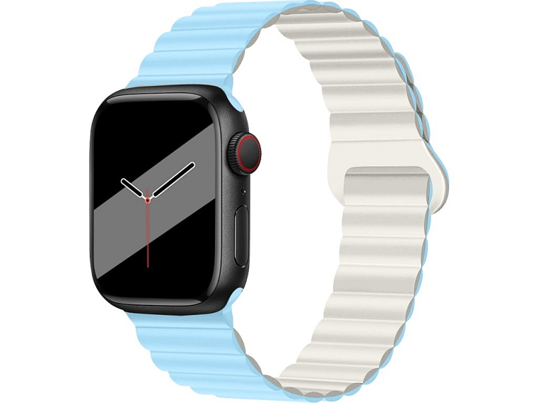 Silikonový magnetický řemínek pro Apple Watch 38/40/41/42(S10)mm