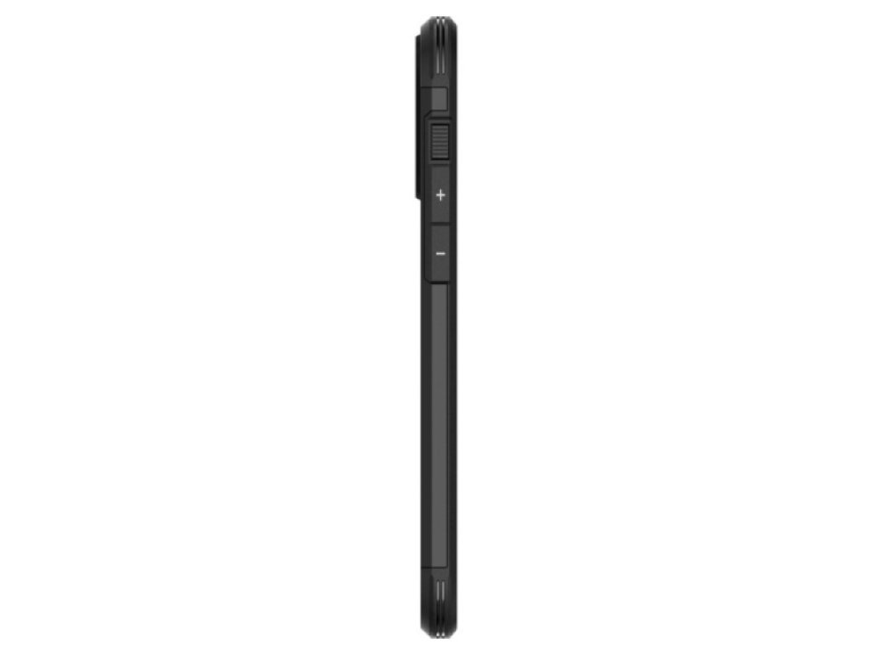 Ochranný kryt na iPhone 15 Pro MAX - Spigen, Tough Armor MagSafe Black