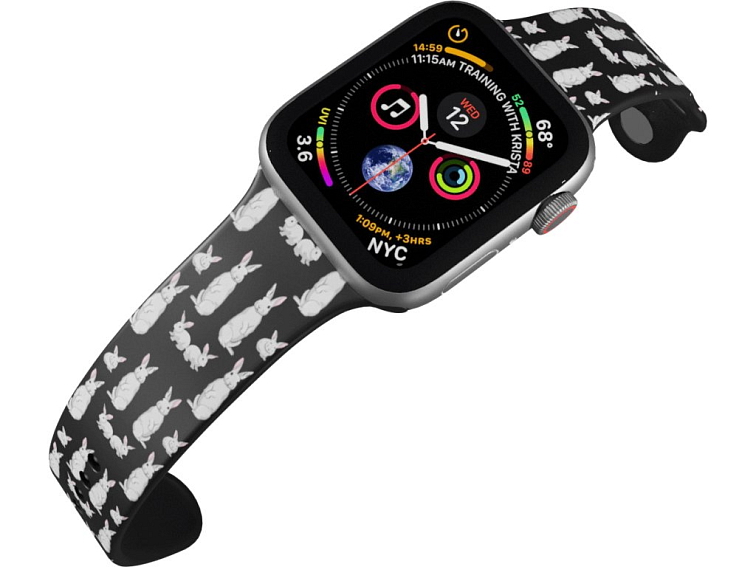 Apple watch řemínek Zajíci kam se podíváš