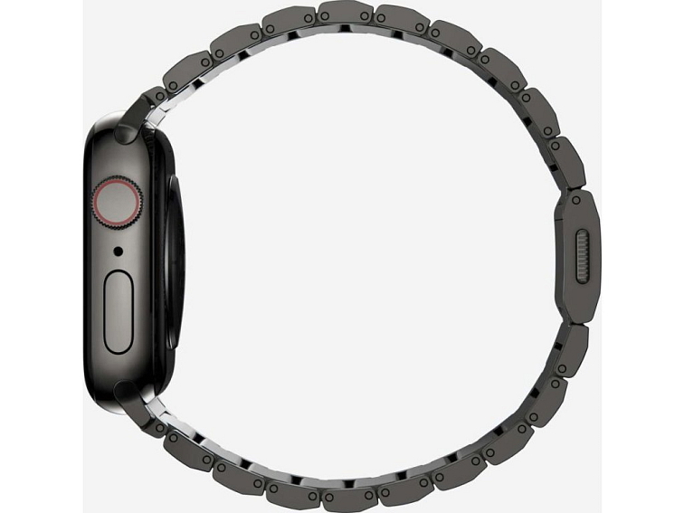 Řemínek na Apple Watch 44mm / 45mm / 46mm / 49mm - Tech-Protect, Steelband Black