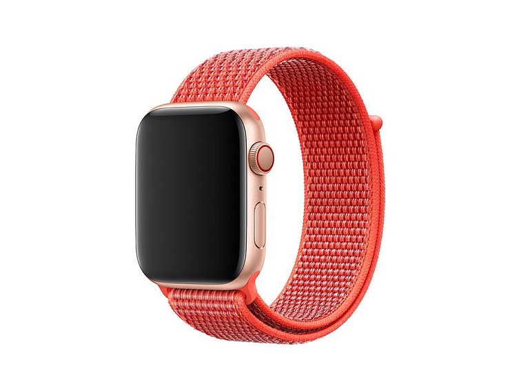 Nylonový řemínek na Apple Watch - Nektarinka