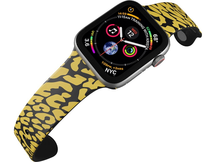 Apple watch řemínek Gepard zlatý