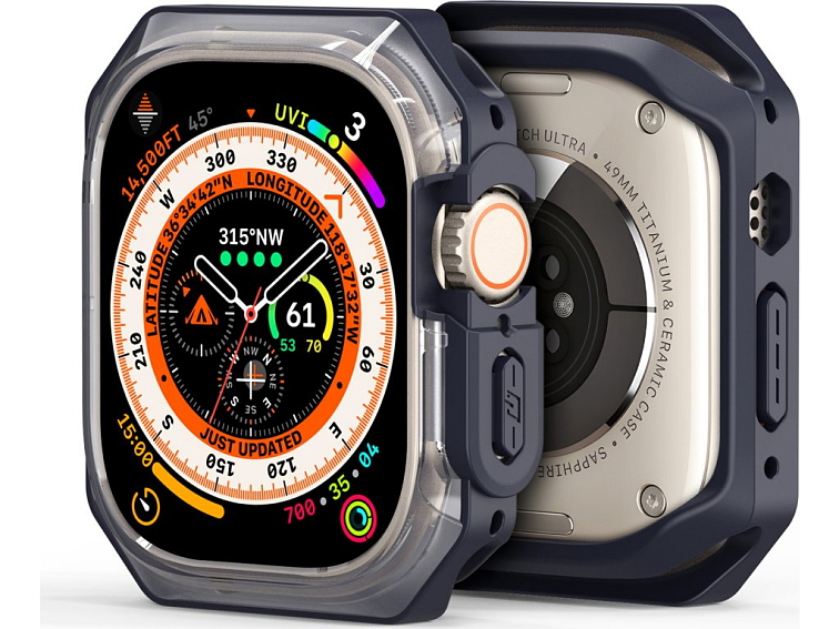 Ochranný kryt na Apple Watch 49mm - DuxDucis, Tamo Midnight