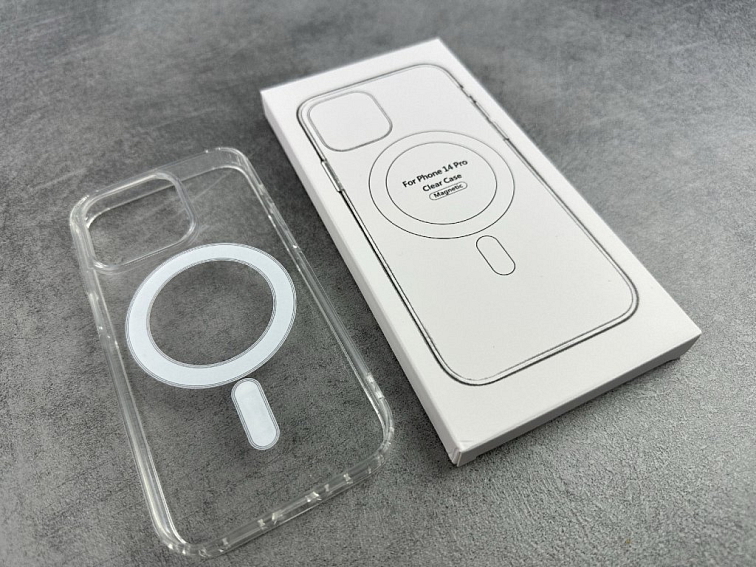 iPhone 14 PRO Magsafe kryt průhledný