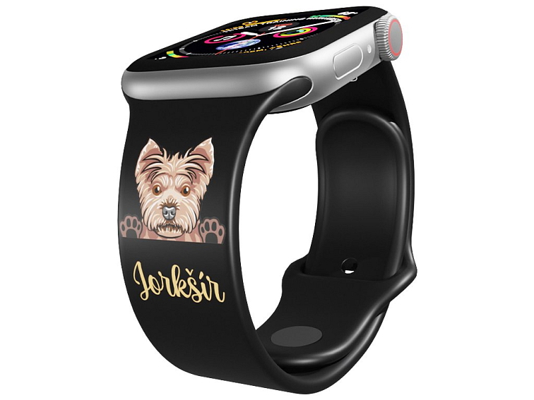 Apple watch řemínek Jorkšírský teriér