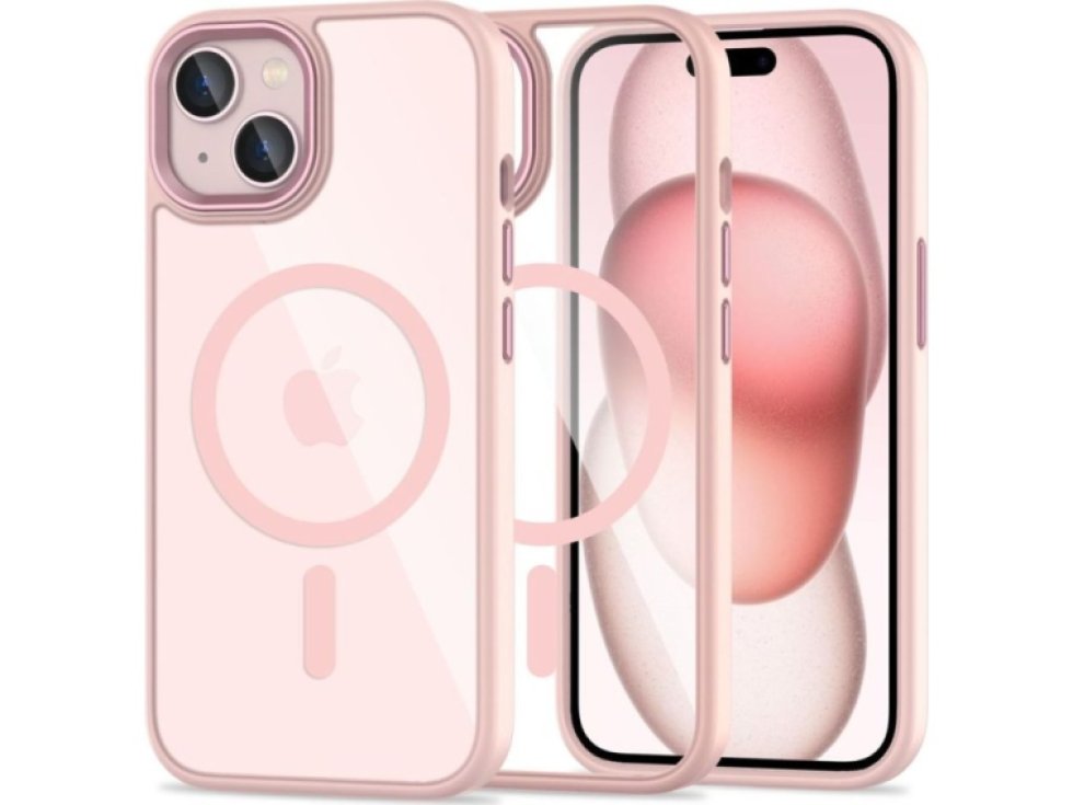 Ochranný kryt na iPhone 15 - Tech-Protect, Magmat MagSafe Pink
