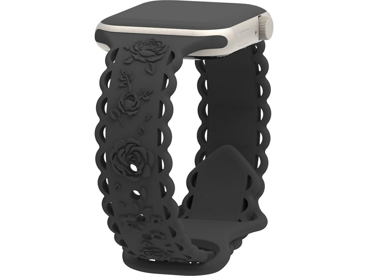 Perforované růže řemínek pro Apple Watch 42/44/45/46/49mm
