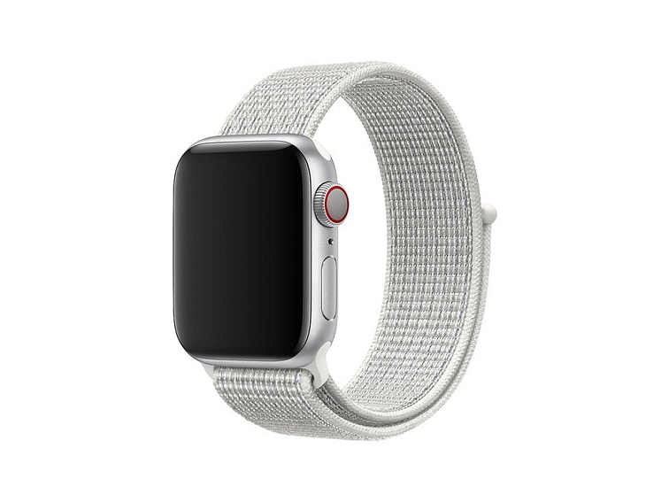 Nylonový řemínek na Apple Watch - Summit White