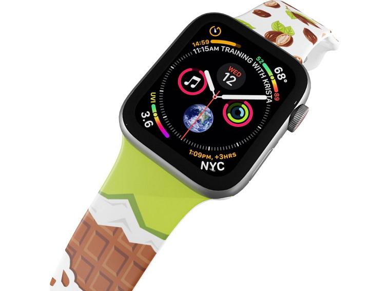 Apple watch řemínek Kakaové boby