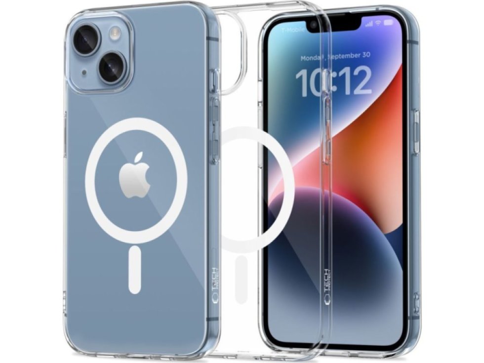 Ochranný kryt na iPhone 13 / 14 - Tech-Protect, FlexAir MagSafe Clear