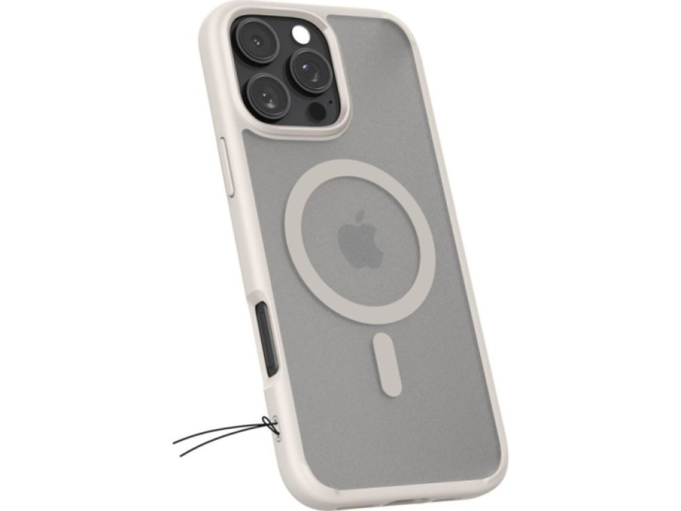 Ochranný kryt na iPhone 16 Pro - Spigen, Ultra Hybrid MagSafe Frost Natural Titanium