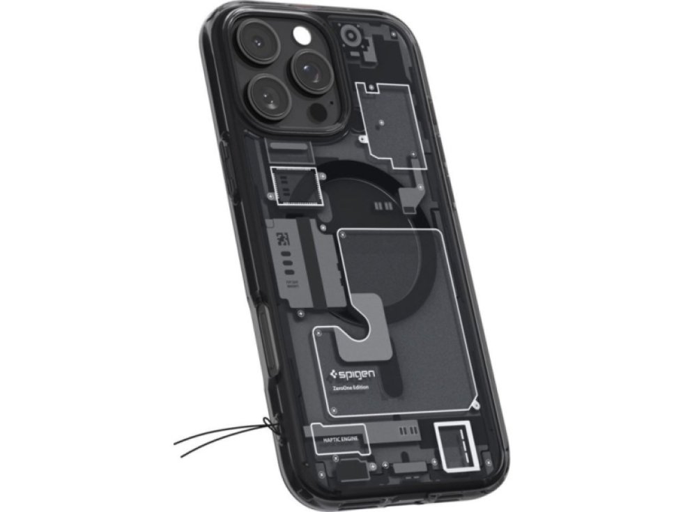 Ochranný kryt na iPhone 16 Pro MAX - Spigen, Ultra Hybrid MagSafe Zero One Black