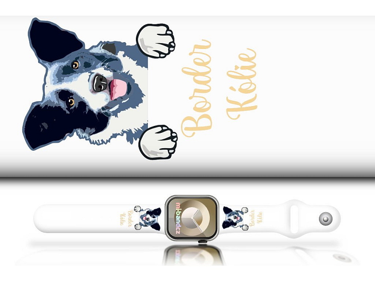 Apple watch řemínek Border kolie