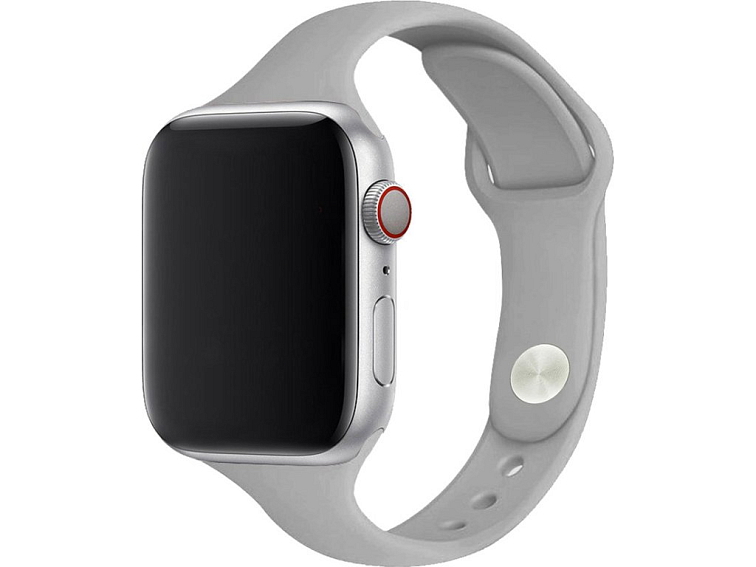 Dámský jednobarevný řemínek pro Apple Watch - Šedý