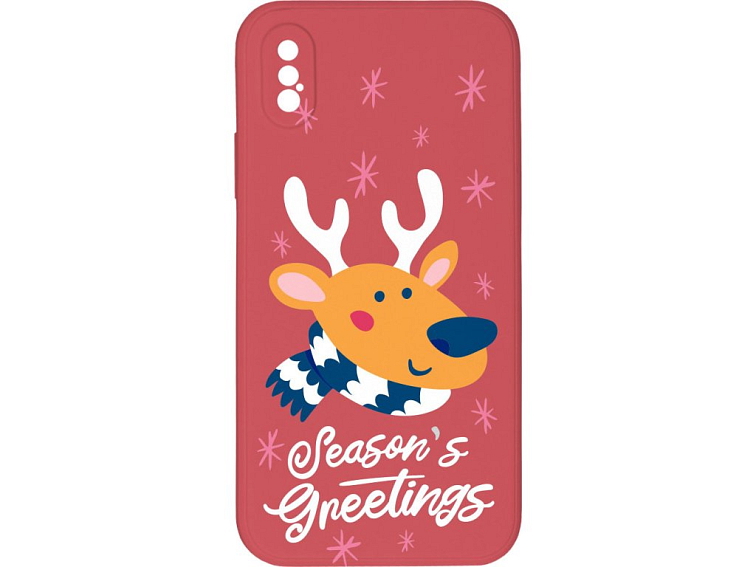 Kryt Vánoční sob pro iPhone X/XS