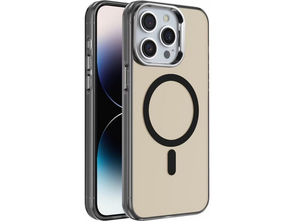 Magsafe černý kryt pro iPhone 15 Pro Max