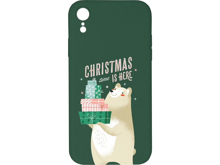Kryt Vánoce jsou tady zelený pro iPhone XR