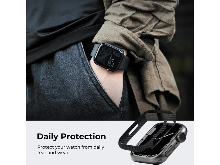 Pouzdro / kryt pro Apple Watch 45mm - Pitaka, Air Case