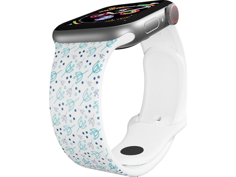 Apple watch řemínek Bršlice modrá