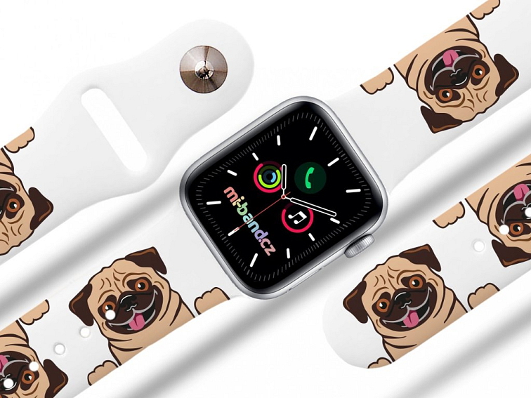 Apple watch řemínek Mopsík