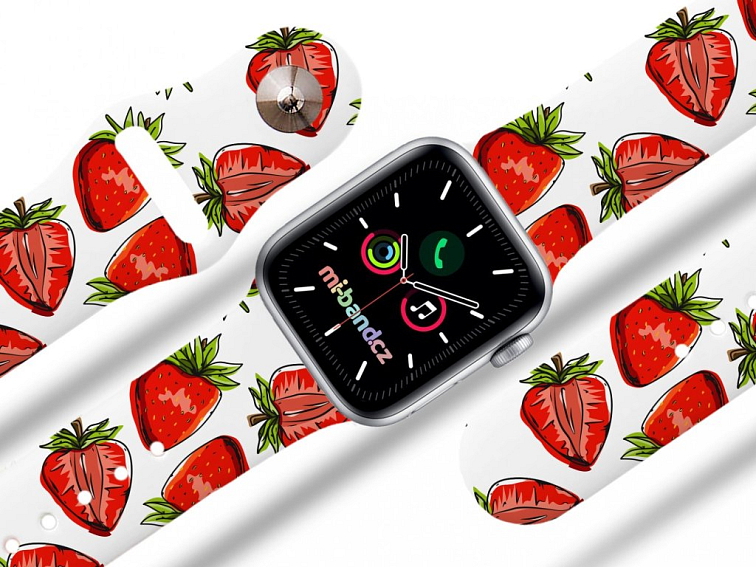 Apple watch řemínek Jahody