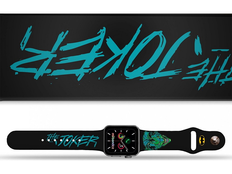 Apple watch řemínek Batman 33 - Joker 2