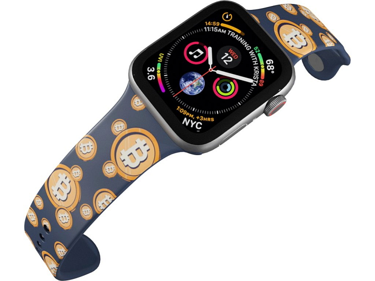 Apple watch řemínek Bitcoin