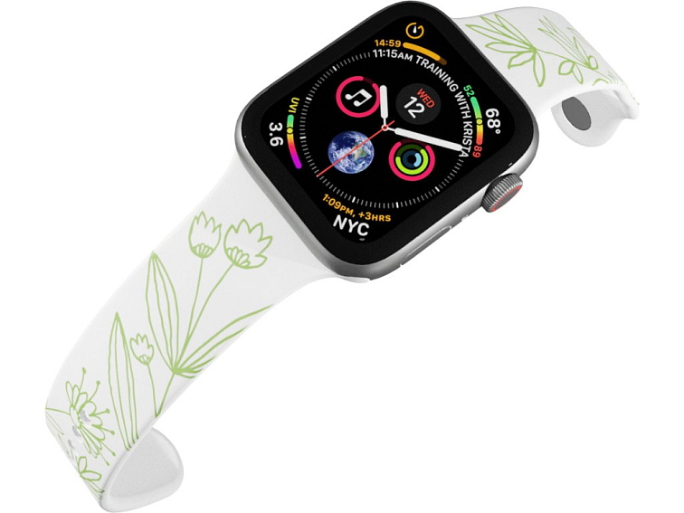 Apple watch řemínek Zelený svět