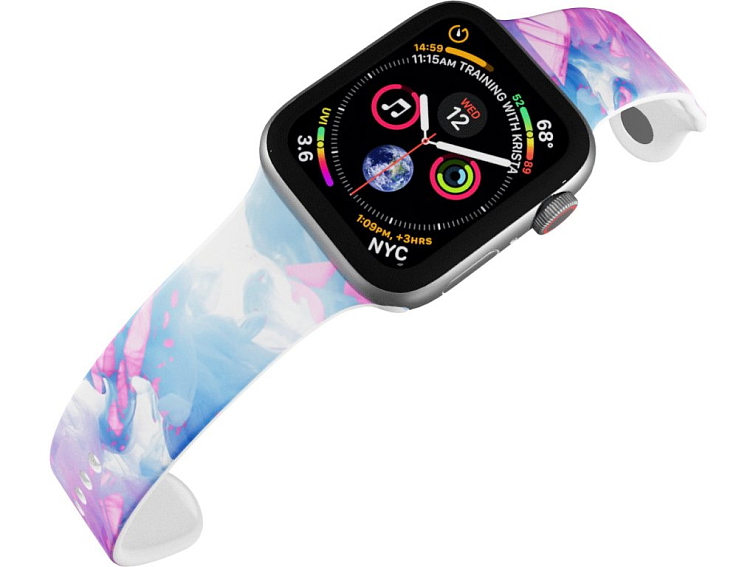 Apple watch řemínek Kouř