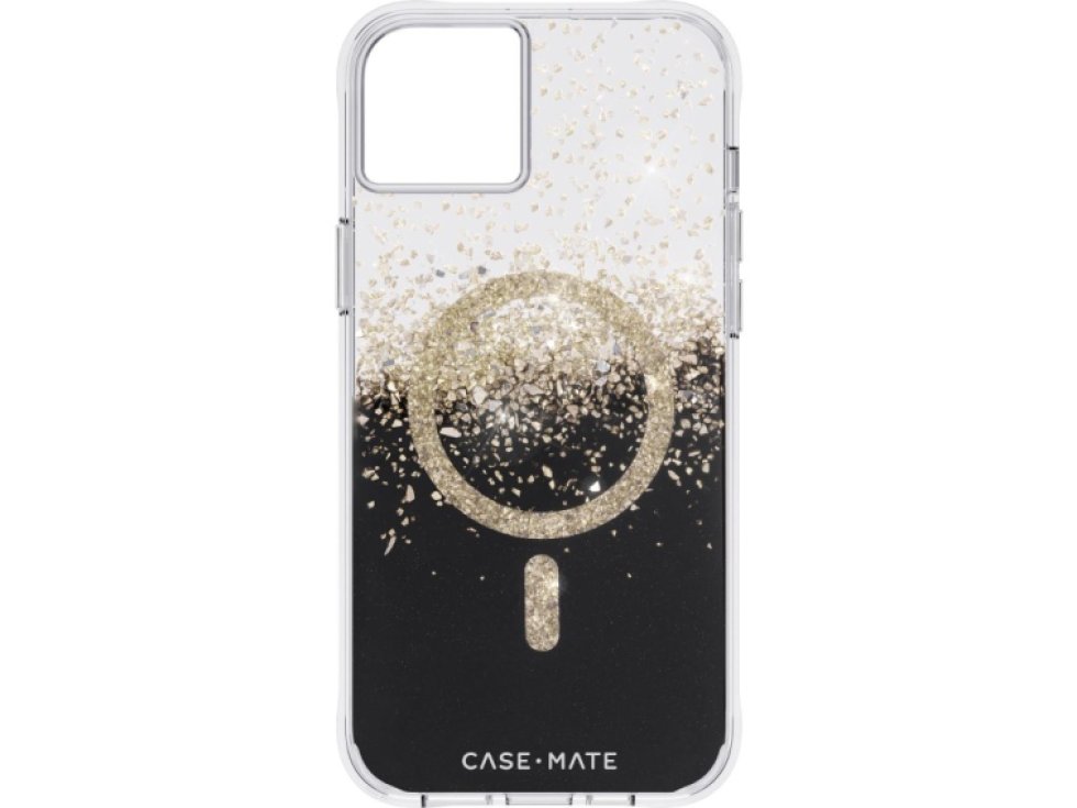 Ochranný kryt pro iPhone 14 PLUS - Case Mate, Karat Onyx MagSafe