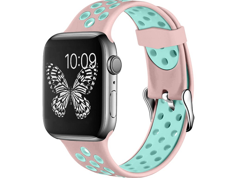 Perforovaný řemínek s přezkou pro Apple Watch 42/44/45/46/49mm