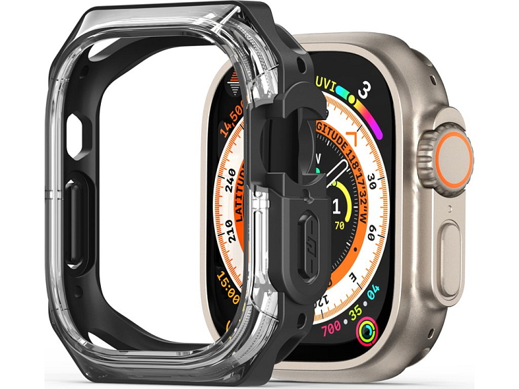 Ochranný kryt na Apple Watch 49mm - DuxDucis, Tamo Black