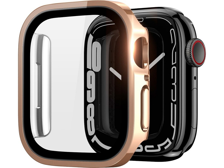 Ochranný kryt pro Apple Watch 41mm - DuxDucis, Hamo Rose Gold