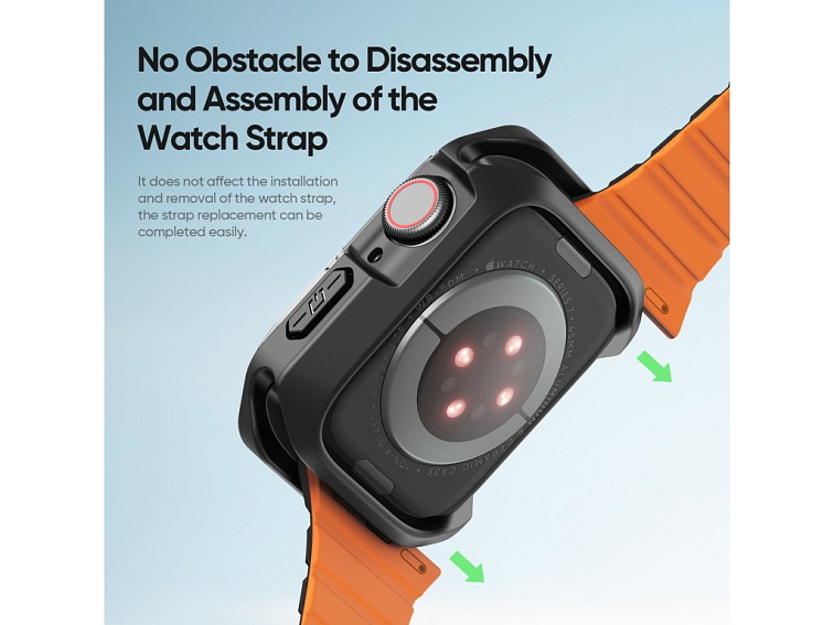 Ochranný kryt na Apple Watch 40mm - DuxDucis, Tamo Black