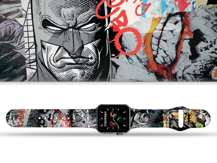Apple watch řemínek Batman 31 - Batman, Joker a Penguin