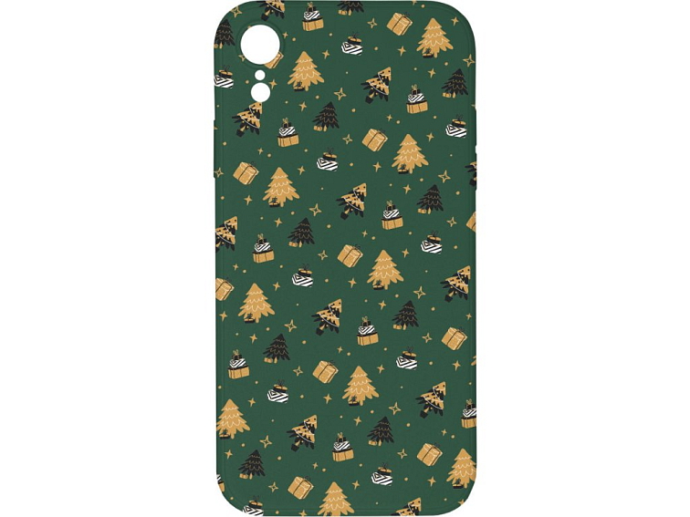 Kryt Vánoční stromky s dárky pro iPhone XR