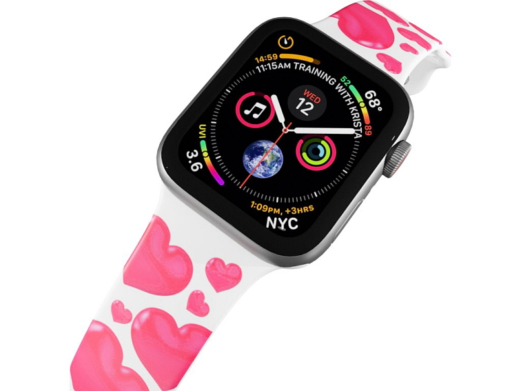 Apple watch řemínek Srdce