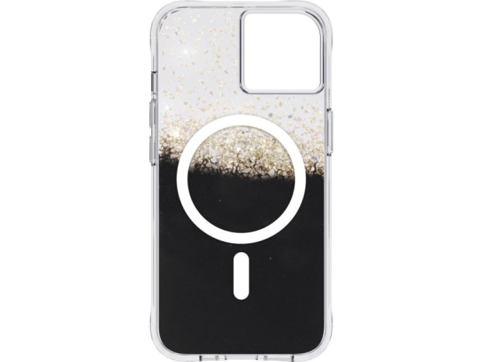 Ochranný kryt pro iPhone 14 - Case Mate, Karat Onyx MagSafe