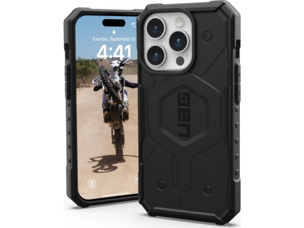 Ochranný kryt na iPhone 15 Pro - UAG, Pathfinder MagSafe Black