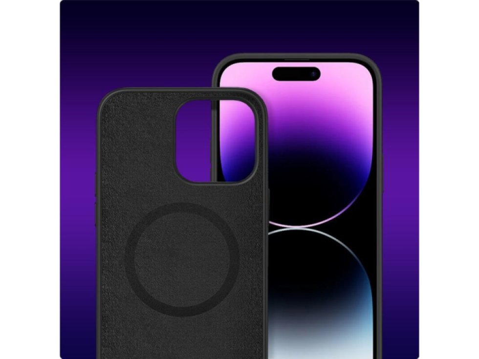 Ochranný kryt na iPhone 15 - Tech-Protect, Silicone MagSafe Black