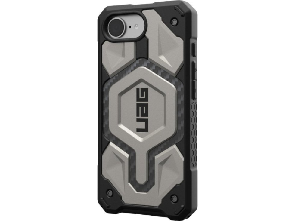 Ochranný kryt na iPhone 16e - UAG, Monarch Pro MagSafe Titanium