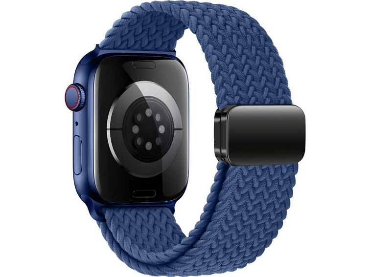 Řemínek pro Apple Watch 44mm / 45mm / 46mm / 49mm - Tech-Protect, Nylonmag Blue