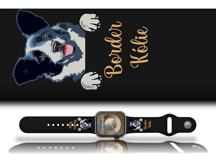 Apple watch řemínek Border kolie