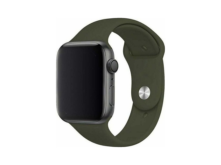 Jednobarevný řemínek pro Apple Watch - Olivový