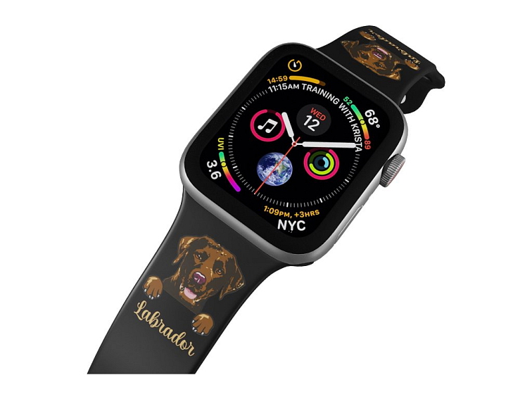 Apple watch řemínek Hnědý labrador