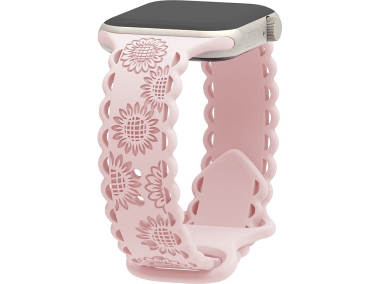 Perforované slunečnice řemínek pro Apple Watch 42/44/45/46/49mm