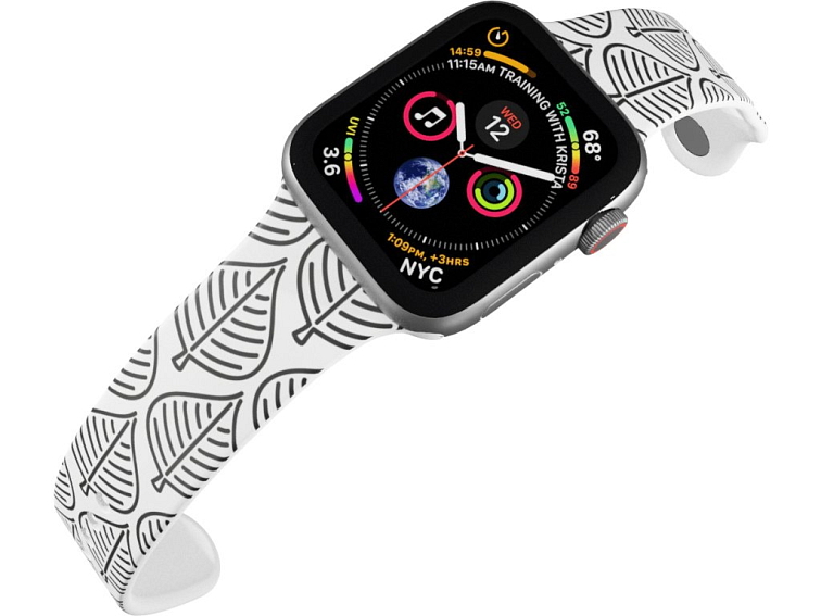 Apple watch řemínek Lístky