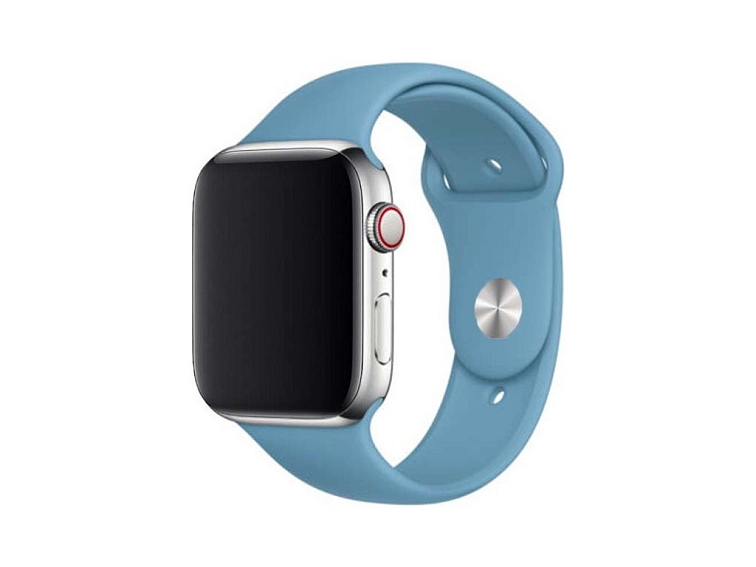 Jednobarevný řemínek pro Apple Watch - Severně modrý